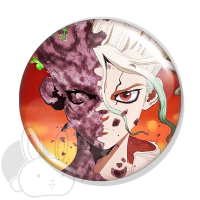 Dr. Stone kitűző 2