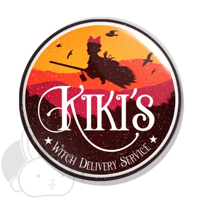 Kiki - A boszorkányfutár kitűző 4