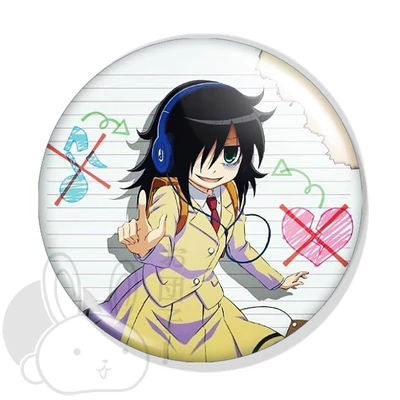 WataMote kitűző 2