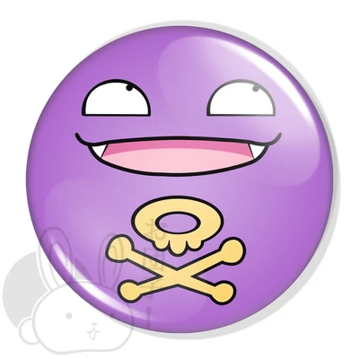 Koffing kitűző