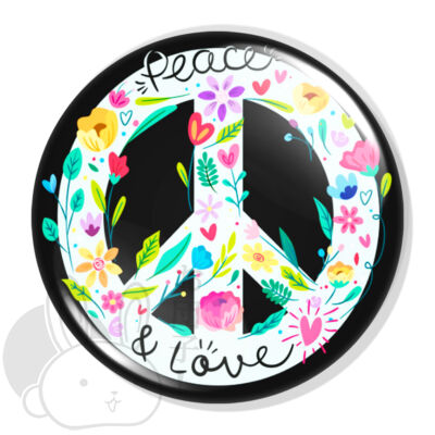Peace XL kitűző 