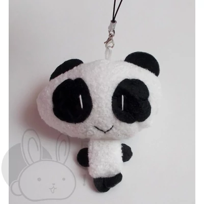 Panda mobildísz mosolygós 