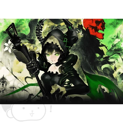 Black Rock Shooter poszter 1 