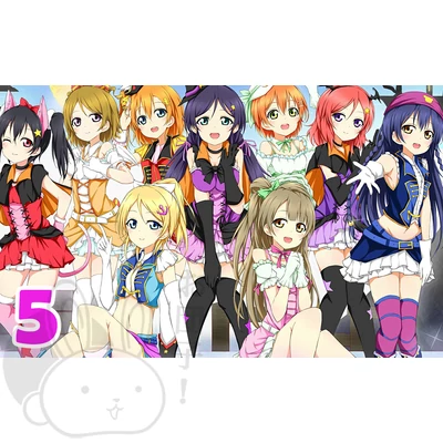 Love Live XL poszterek