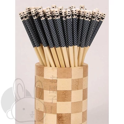 Panda mintás evőpálcika